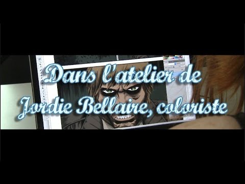 Dans l'atelier de... Jordie Bellaire (Lyon Comic Gone 2015)