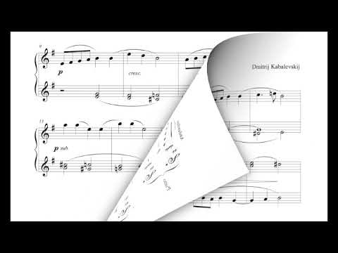 Dmitry Kabalevsky - Ditty, n. 2 from 30 Pieces For Children, op. 27