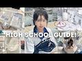The ULTIMATE High School Survival Guide Study Hacks Daily Routine Mindset