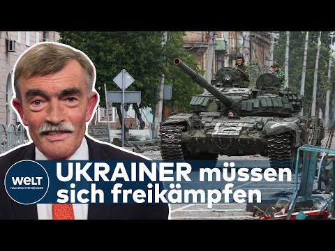UKRAINE-KRIEG: Domröse - Russischer Zangenangriff - Gefahr der Einkesselung ist da | WELT Analyse