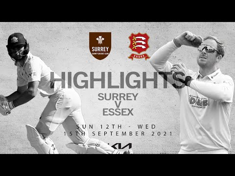 Amla digs in on tough second day | Surrey v Essex - Day Two