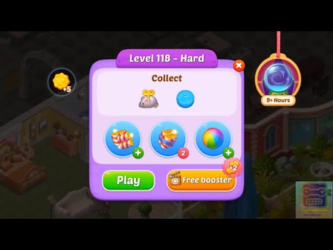 Matchington Mansion Hard Level 118 - No Booster