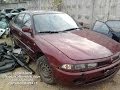 AUTOMOBILIU DALYS MITSUBISHI GALANT 1994 2 0L 1998CM3 66KW DYZELIS MECHANINE HACBEKAS 4 5D EU RAUD