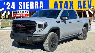 2024 GMC SIERRA AT4X AEV Edition WITH the 3.0L Duramax Diesel!