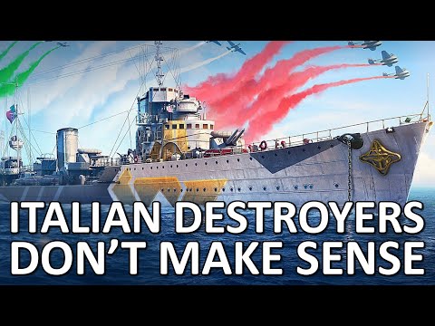 Is There Anything Good About The Italian Destroyers?