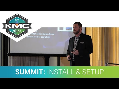 2018 KMC Genius Summit: KMC Commander Installation and Setup