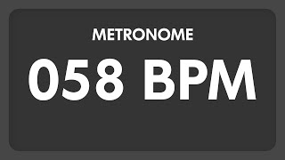 58 BPM - Metronome