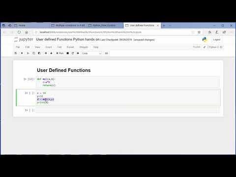 User Defined Functions Python Hands On 14
