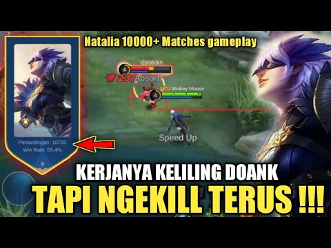 TOP 1 NATALIA GAMEPLAY EPISODE 81 - TOP 1 GLOBAL NATALIA BUILD - MOBILE LEGENDS