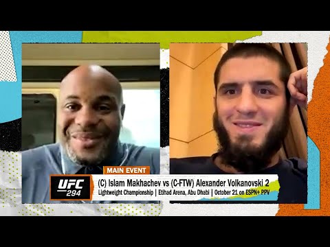 Islam Makhachev Talks UFC 294 Breaking News, Alexander Volkanovski & More! | ESPN MMA - DC & RC