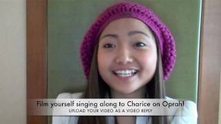 Charice - Sing Along to Pyramid on Oprah
