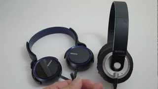 Sony MDR-XB400 & MDR-XB300 Comparison Review