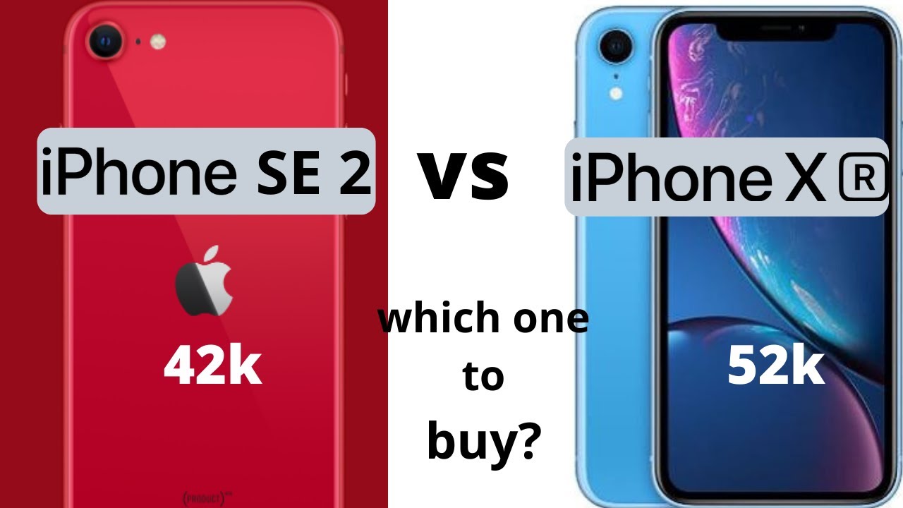 iPhone SE 2 vs iPhone XR Comparison || should you buy (2020) iphone SE