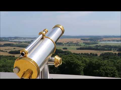 Ausblick auf Rügen - Mittelturm Jagdschloss Granitz in Mecklenburg-Vorpommern