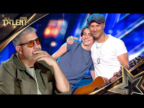 Padre e hijo emocionan con su MÚSICA, ¡ni un ojo seco! | Audiciones 1 | Got Talent España 2024