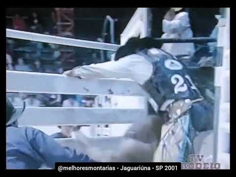 🇧🇷 Ednei Caminhas x Inguiço - Jaguariúna 2001 | Mundial Toyota #rodeio #rodeo