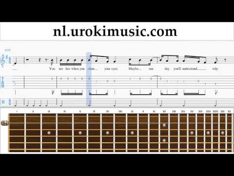 Gitaar Leren Spelen Passenger - Let Her Go Tablatura Deel#2 um-i799