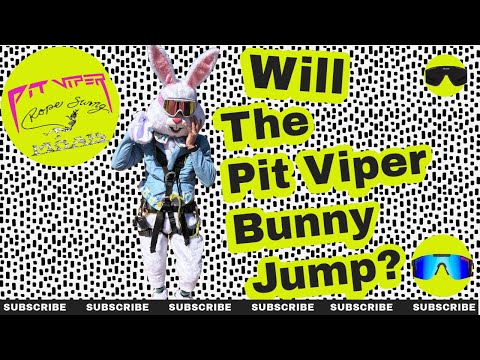 Pit Viper Crew Jumps at Rope Swing Moab, But The Bunny Hit The