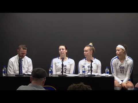 NCAA Volleyball Tournament Pitt vs  Howard | Pitt Coach Fisher Post Match Press Conference