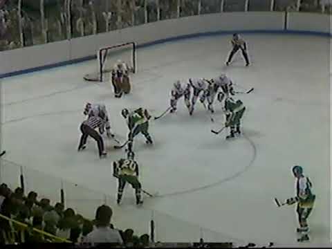 1985-86 NHL Stanley Cup Playoffs Norris Division Semi Finals Game 3 St.  Louis Blues vs Minnesota