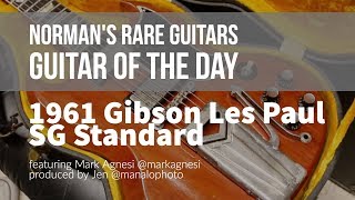 Video thumbnail for Guitar of the Day: 1961 Gibson Les Paul SG Standard | Norman's Rare Guitars by Normans Rare Guitars