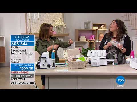 HSN | Sewing Solutions featuring Brother 03.21.2018 - 12 PM