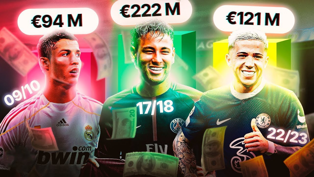 Contratação MAIS CARA em CADA TEMPORADA do século XXI 💸