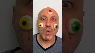 what ah oh with jelly eyball 🧿😱😍#funny#comedy #funnyfamily 