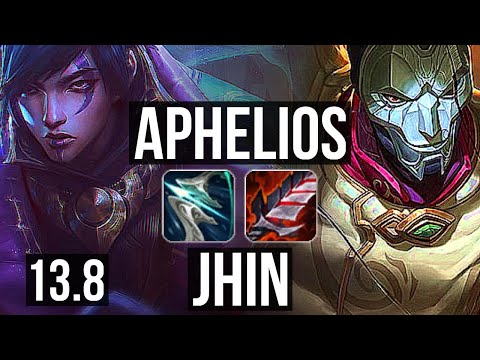 APHELIOS & Nautilus vs JHIN & Xerath (ADC) | 7/0/3, 900+ games, 1.4M mastery | KR Master | 13.8