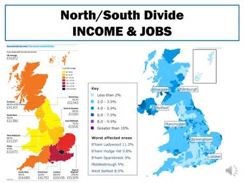 Geography - The UK's North South Divide