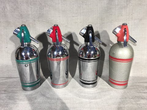 Taking apart a Sparklets early UK Streamline soda syphon head and readying it for reconditioning