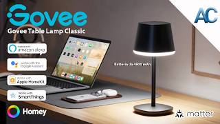 Govee Table Lamp Classic | Portatile, Smart e pronta per ogni momento.