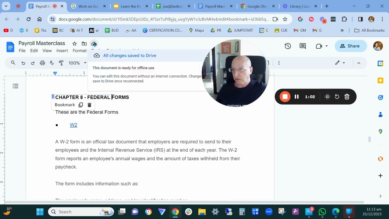 Disaster Recovery Plan  Working Offline with Google Docs