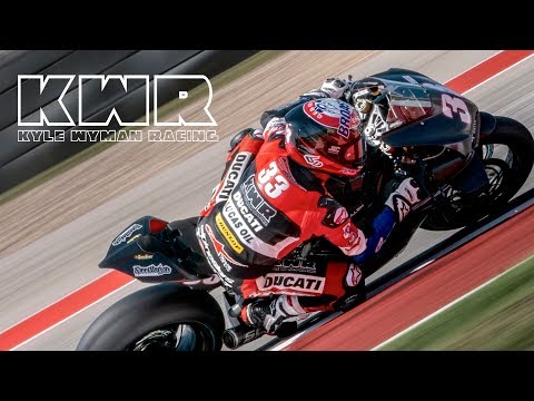 Kyle Wyman at COTA - Ducati Panigale V4 R - MotoAmerica Superbike