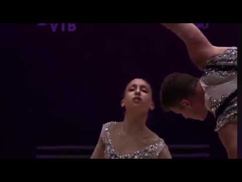 Israel (ISR) Acrobatic Gymnastics World Championship Geneva 2021. MxP Yonatan Fridman, Amy Refaeli