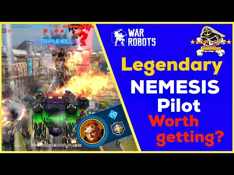 NEW Legendary Nemesis Pilot - Your Comparison Guide + Gameplay - War Robots [WR]