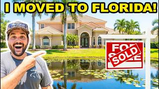 I MOVED TO FLORIDA!!! Full Property Tour - (Backyard Pond, Farm, Canals, Pool, and MORE)