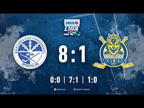 Gólösszefoglaló - EL 108 - Sport Club Csíkszereda - Brasov Wolves 8:1 20211128