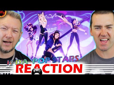 K DA - POP STARS Reaction (ft Madison Beer) Music Video - League of Legends
