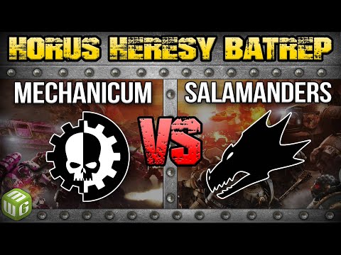Salamanders vs Dark Mechanicum Horus Heresy Battle Report Ep 1