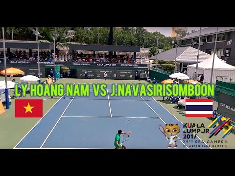 Ly Hoang Nam (VIE) vs J.Navasirisomboon (THA) Semifinal Highlights | 29th KL Sea Games 2017