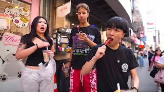 Ray x Tota x Nina Outside in NYC 🔥| FULL STREAM MQDEFAULT Thumbnail