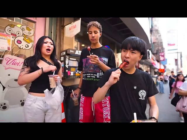 Ray x Tota x Nina Outside in NYC 🔥| FULL STREAM SDDEFAULT Thumbnail