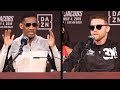THE FULL CANELO ALVAREZ VS DANIEL JACOBS FINAL PRESS CONFERENCE AND FACEOFF VIDEO