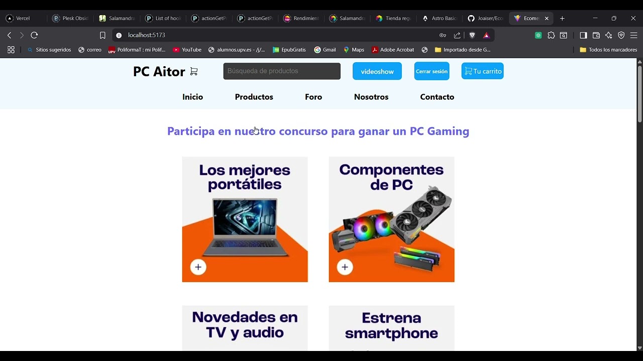 Thumbnail del proyecto TFG - Ecommerce