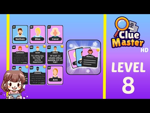 Clue Master Level 8 Solution Walkthrough - YouTube