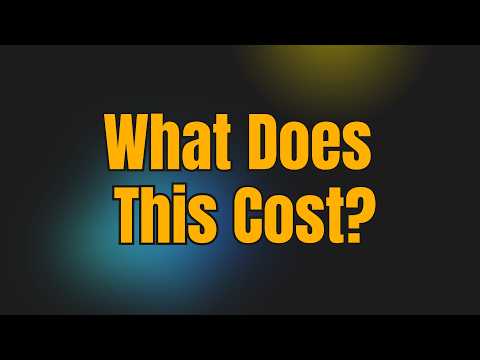 What Does This Cost?