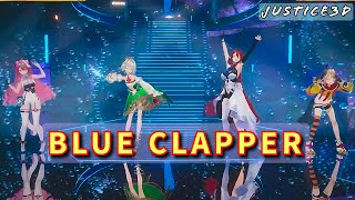 BLUE CLAPPER  hololive English #Justice3D 【#ホロライブ 】 #hijk