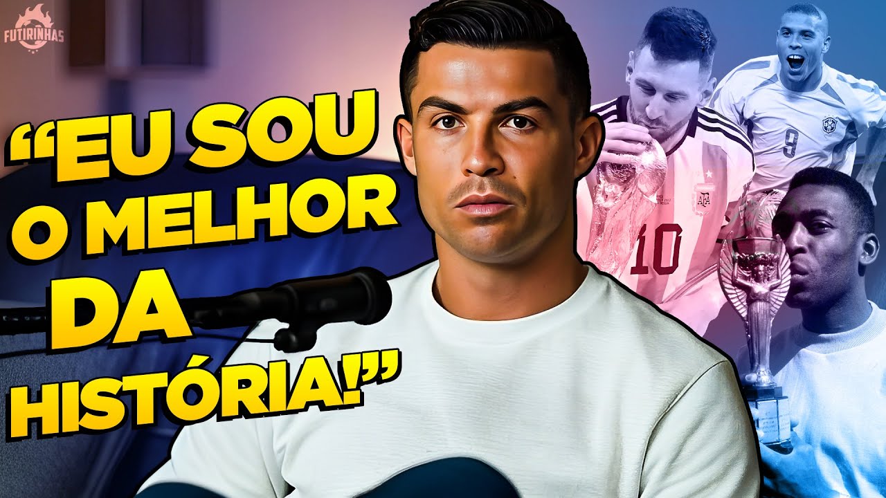 Cristiano Ronaldo se auto proclama o MELHOR JOGADOR DA HISTÓRIA!