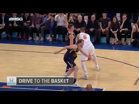 Porzingis With The Dunk